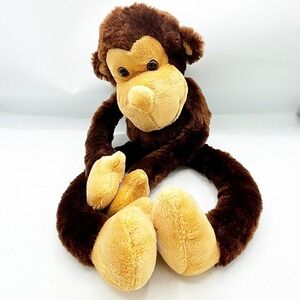 Adventure Planet Monkey Plush 18" Brown Long Arms Hanging Stuffed Animal